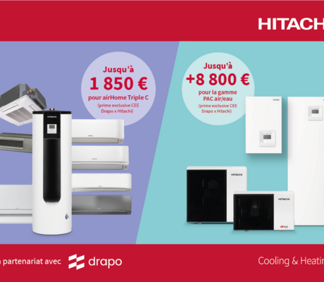 crédit SuperPrime Hitachi x Drapo