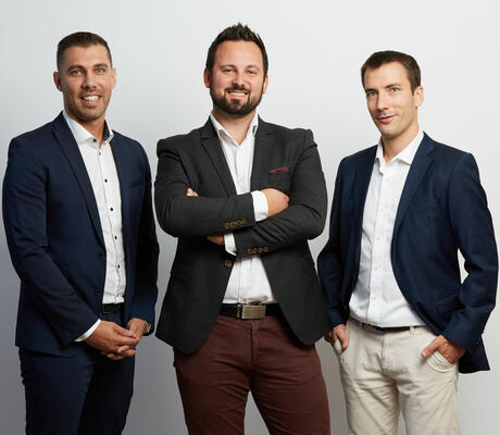 crédit Griesser - Julien Rey, Hadrien Grandperrin, Didier Delgado