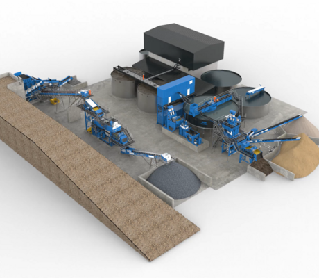 Usine de traitement de la terre ©Plattard