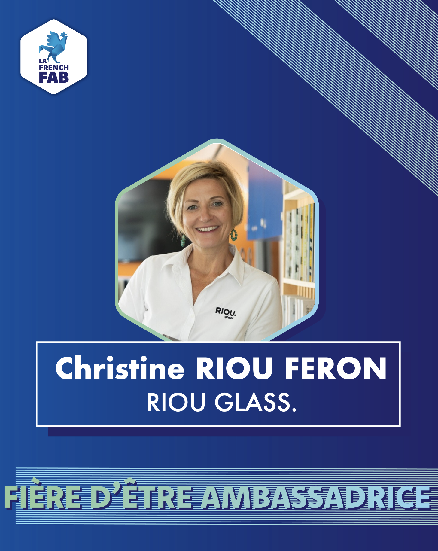 Christine Riou Féron rejoint les 100 ambassadeurs de La French Fab de ...
