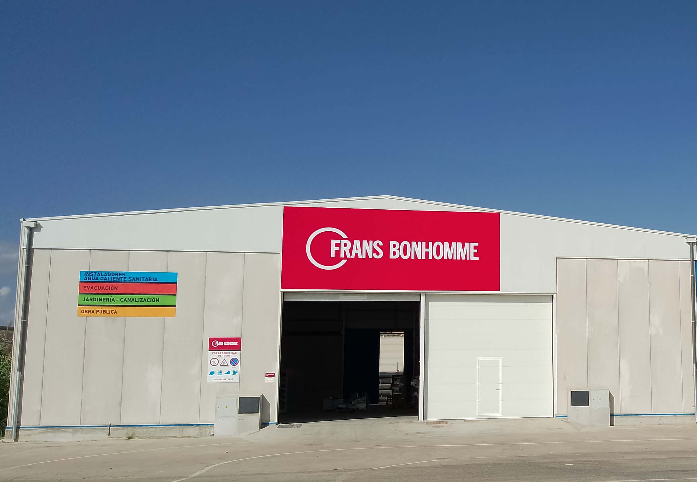 Le Groupe Frans Bonhomme ouvre quatre nouveaux points de vente et